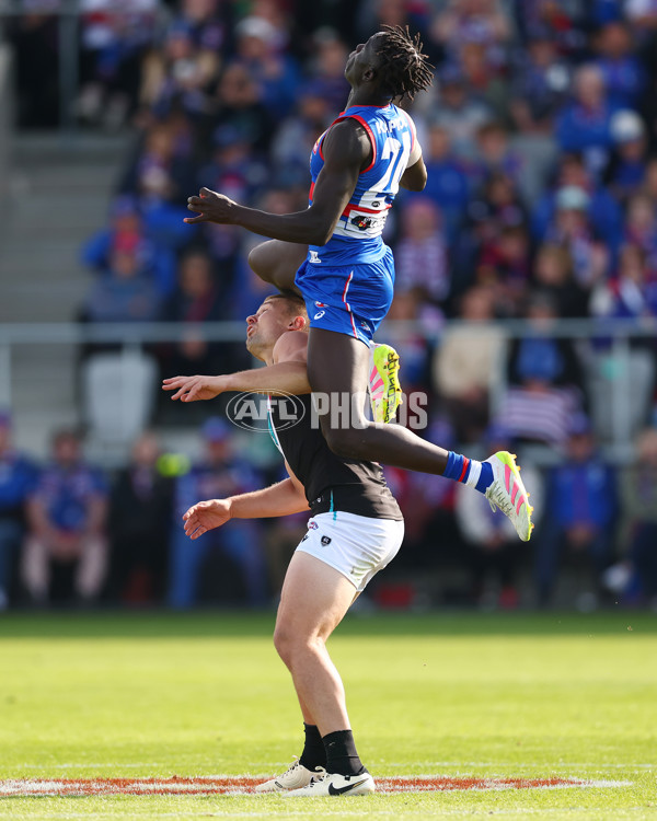 AFL 2025 Round 08 - Western Bulldogs v Port Adelaide - A-59143458