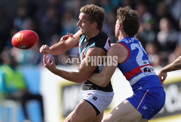 AFL 2025 Round 08 - Western Bulldogs v Port Adelaide - A-59143990