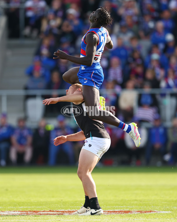 AFL 2025 Round 08 - Western Bulldogs v Port Adelaide - A-59144031