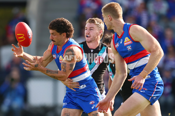 AFL 2025 Round 08 - Western Bulldogs v Port Adelaide - A-59144074