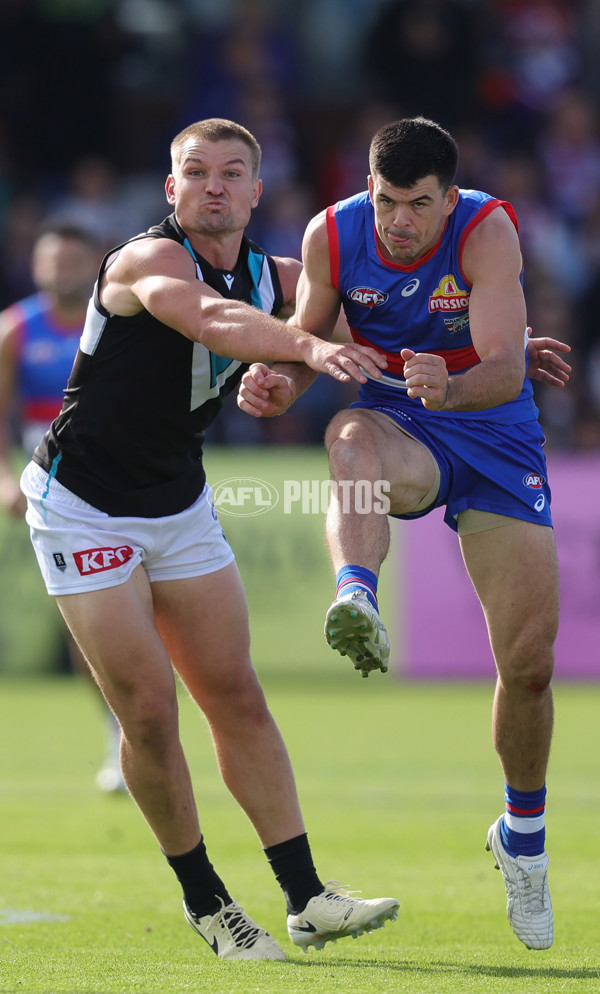 AFL 2025 Round 08 - Western Bulldogs v Port Adelaide - A-59145718