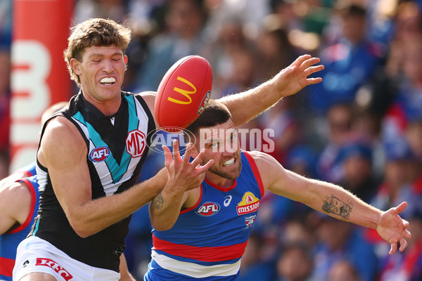 AFL 2025 Round 08 - Western Bulldogs v Port Adelaide - A-59146613