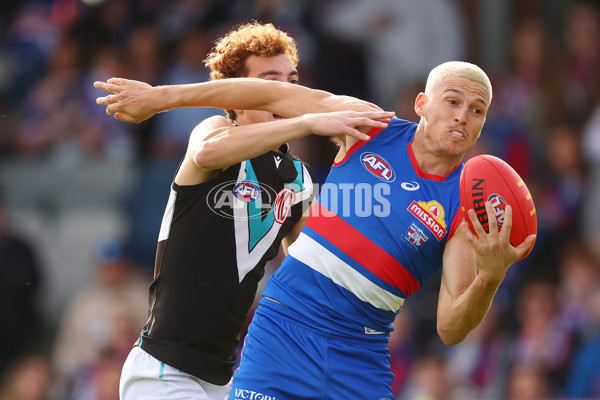 AFL 2025 Round 08 - Western Bulldogs v Port Adelaide - A-59146700