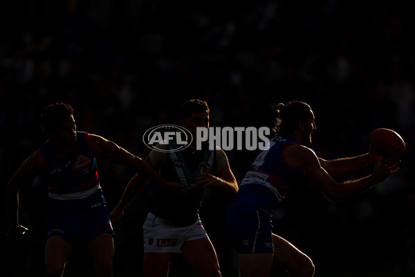 AFL 2025 Round 08 - Western Bulldogs v Port Adelaide - A-59153199