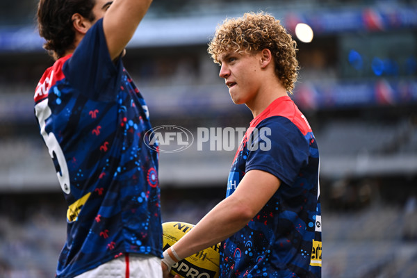 AFL 2025 Round 08 - West Coast v Melbourne - A-59159185