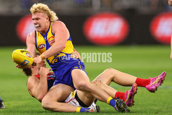 AFL 2025 Round 08 - West Coast v Melbourne - A-59165627