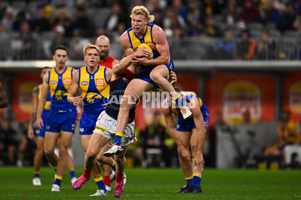 AFL 2025 Round 08 - West Coast v Melbourne - A-59165660