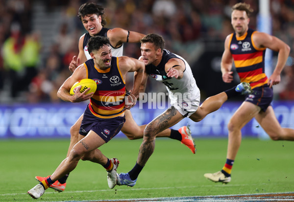 AFL 2025 Round 08 - Adelaide v Carlton - A-59165676