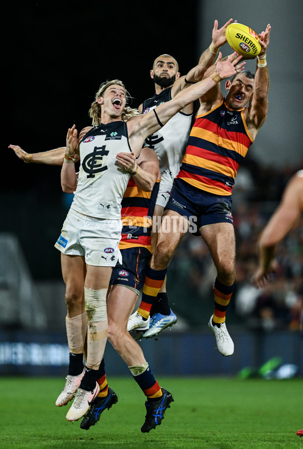 AFL 2025 Round 08 - Adelaide v Carlton - A-59165691