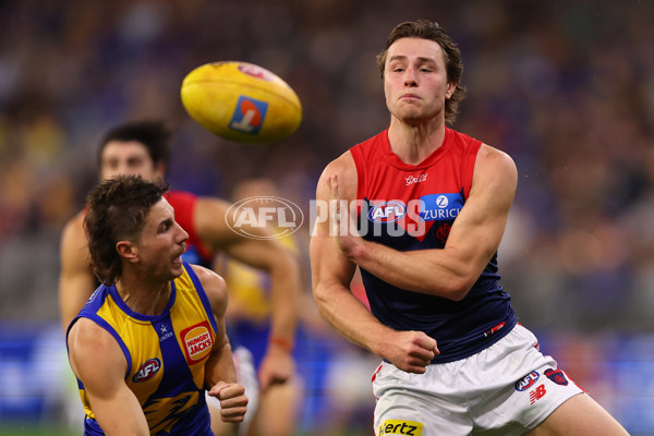 AFL 2025 Round 08 - West Coast v Melbourne - A-59166137