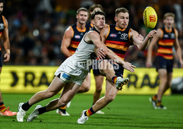 AFL 2025 Round 08 - Adelaide v Carlton - A-59166171