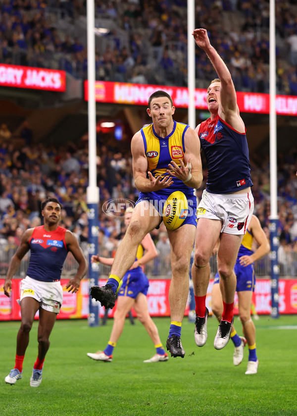 AFL 2025 Round 08 - West Coast v Melbourne - A-59171256