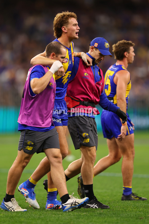 AFL 2025 Round 08 - West Coast v Melbourne - A-59171313