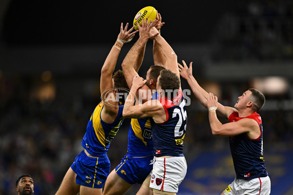 AFL 2025 Round 08 - West Coast v Melbourne - A-59171328