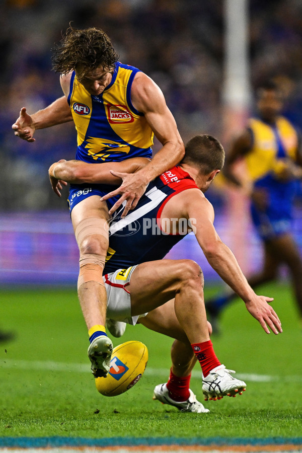 AFL 2025 Round 08 - West Coast v Melbourne - A-59172549