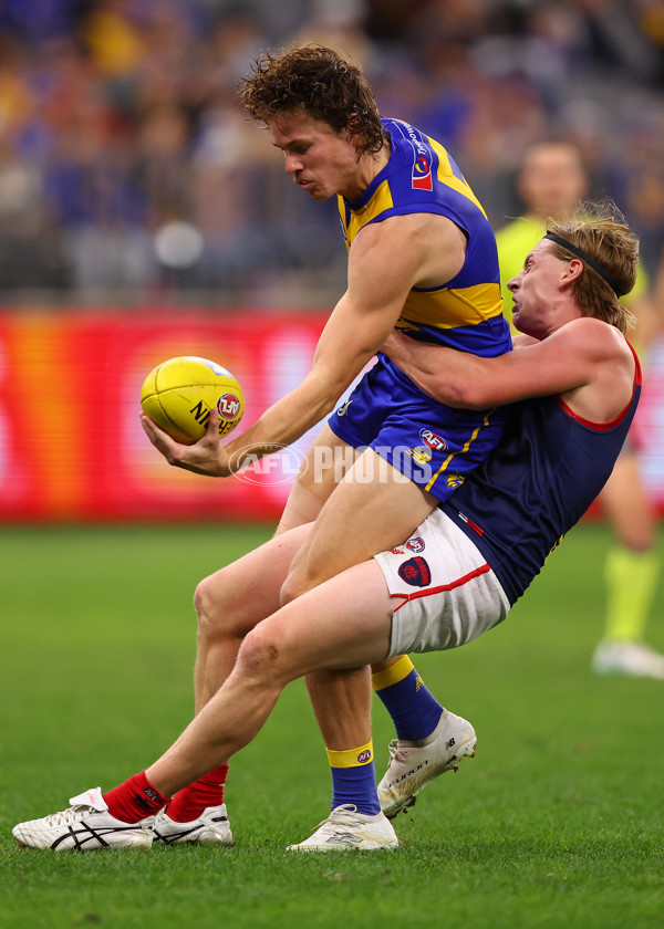 AFL 2025 Round 08 - West Coast v Melbourne - A-59175071