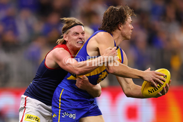 AFL 2025 Round 08 - West Coast v Melbourne - A-59176050