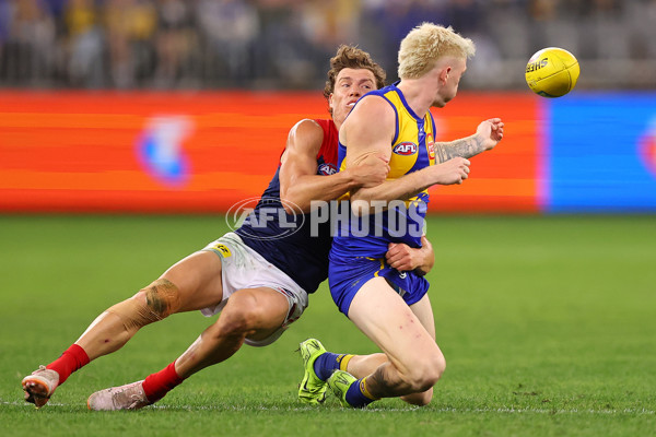 AFL 2025 Round 08 - West Coast v Melbourne - A-59177487