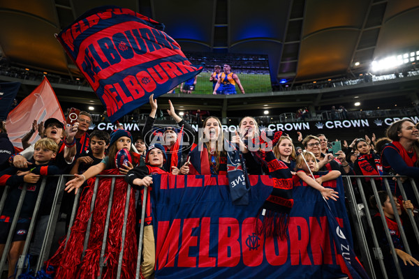 AFL 2025 Round 08 - West Coast v Melbourne - A-59178387