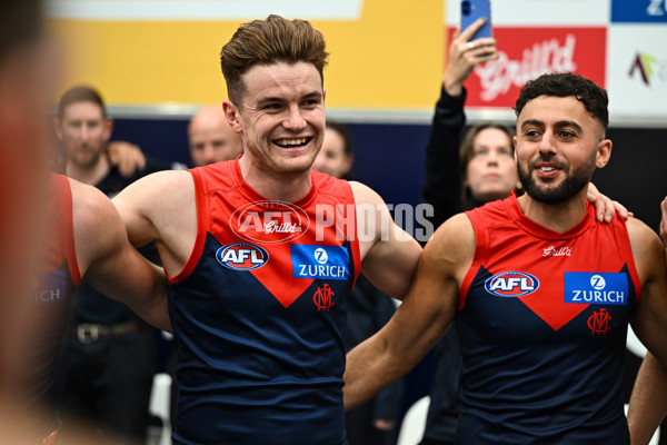 AFL 2025 Round 08 - West Coast v Melbourne - A-59178405
