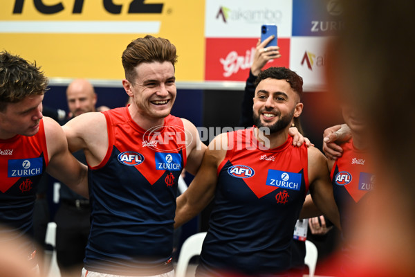 AFL 2025 Round 08 - West Coast v Melbourne - A-59179963