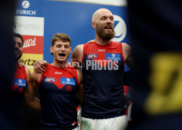 AFL 2025 Round 08 - West Coast v Melbourne - A-59180014