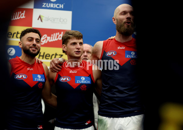 AFL 2025 Round 08 - West Coast v Melbourne - A-59180891