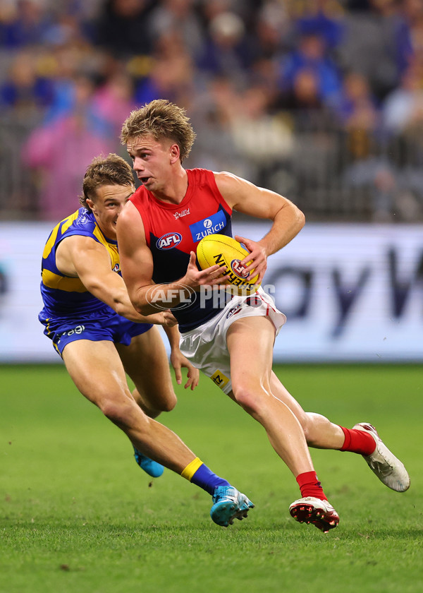 AFL 2025 Round 08 - West Coast v Melbourne - A-59182770