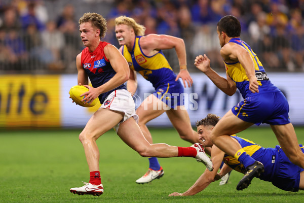 AFL 2025 Round 08 - West Coast v Melbourne - A-59182771