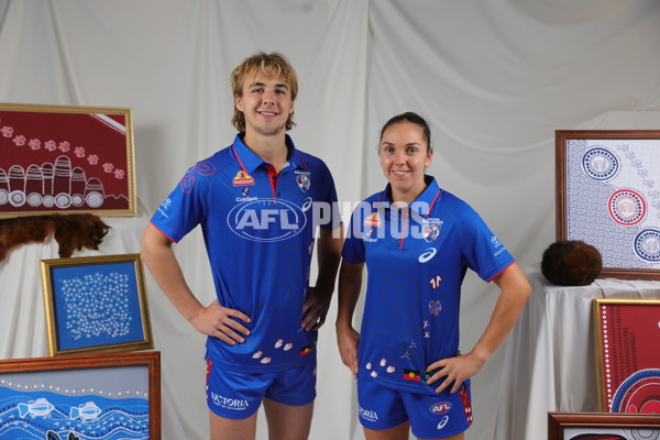 AFL 2025 Media - Western Bulldogs Indigenous Guernsey - A-59303547