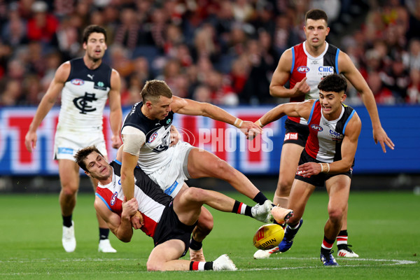 AFL 2025 Round 09 - St Kilda v Carlton - A-59363161
