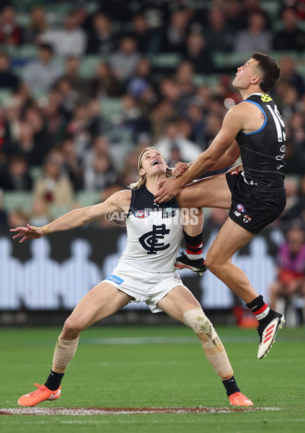 AFL 2025 Round 09 - St Kilda v Carlton - A-59363208