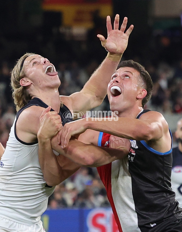 AFL 2025 Round 09 - St Kilda v Carlton - A-59363215