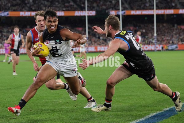 AFL 2025 Round 09 - St Kilda v Carlton - A-59363233
