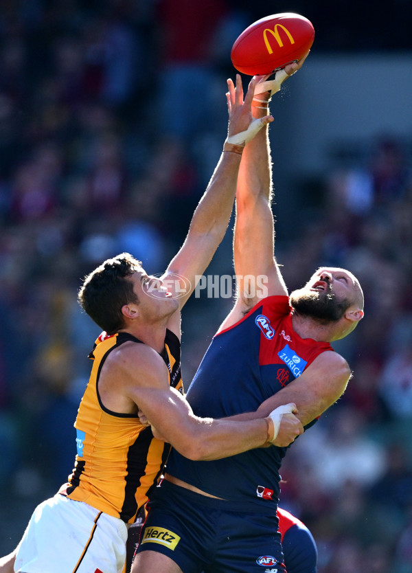 AFL 2025 Round 09 - Melbourne v Hawthorn - A-59372902