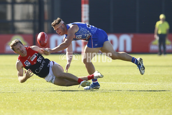 VFL 2025 Round 07 - Footscray Bulldogs v Casey Demons - A-59373378