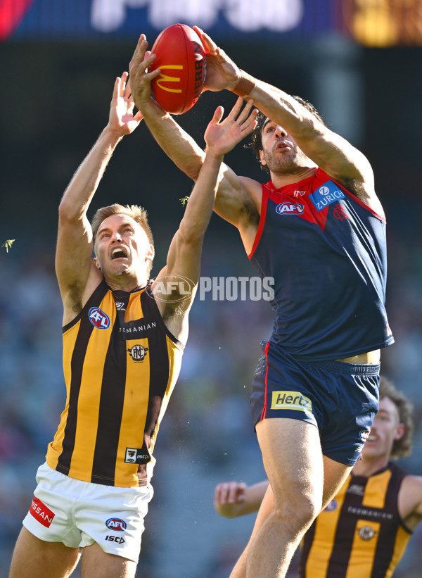 AFL 2025 Round 09 - Melbourne v Hawthorn - A-59376059
