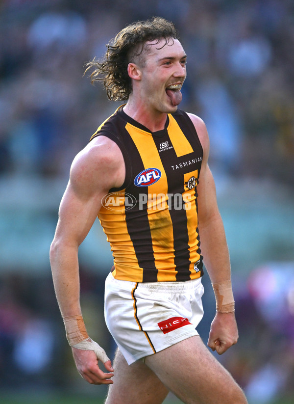 AFL 2025 Round 09 - Melbourne v Hawthorn - A-59376078