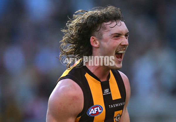 AFL 2025 Round 09 - Melbourne v Hawthorn - A-59376748