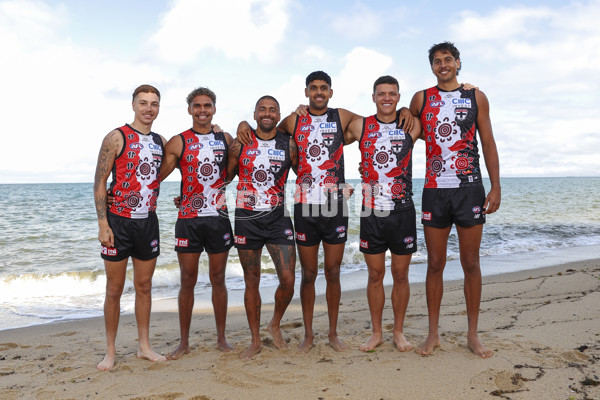 AFL 2025 Media - St Kilda Indigenous Guernsey - A-59442702