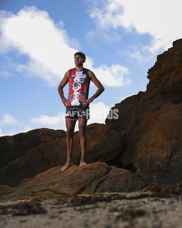 AFL 2025 Media - St Kilda Indigenous Guernsey - A-59442727