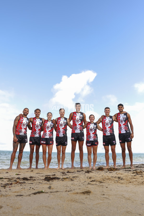 AFL 2025 Media - St Kilda Indigenous Guernsey - A-59443090