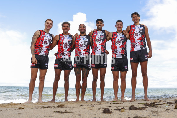 AFL 2025 Media - St Kilda Indigenous Guernsey - A-59443095