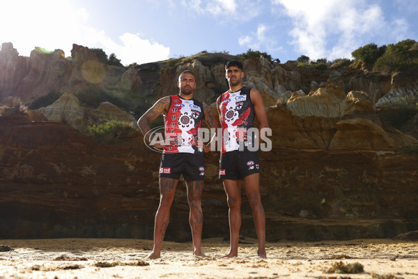 AFL 2025 Media - St Kilda Indigenous Guernsey - A-59443096