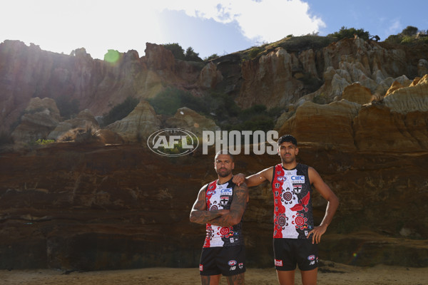 AFL 2025 Media - St Kilda Indigenous Guernsey - A-59443120