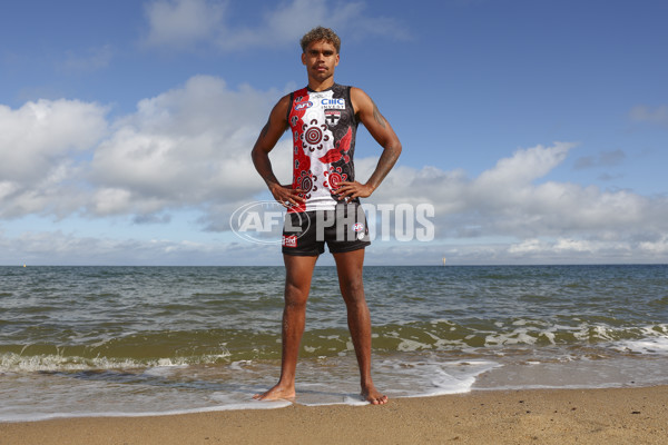 AFL 2025 Media - St Kilda Indigenous Guernsey - A-59443128