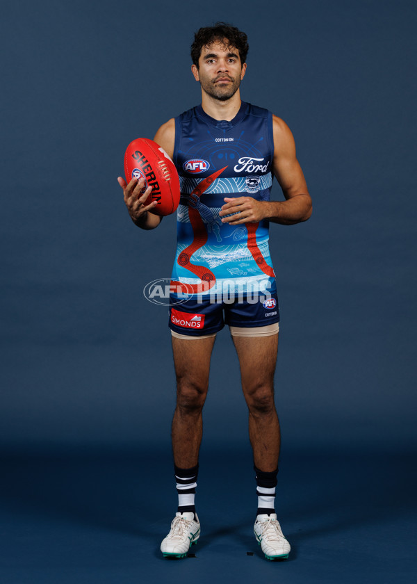 AFL 2025 Media - Geelong Indigenous Guernsey - A-59443141