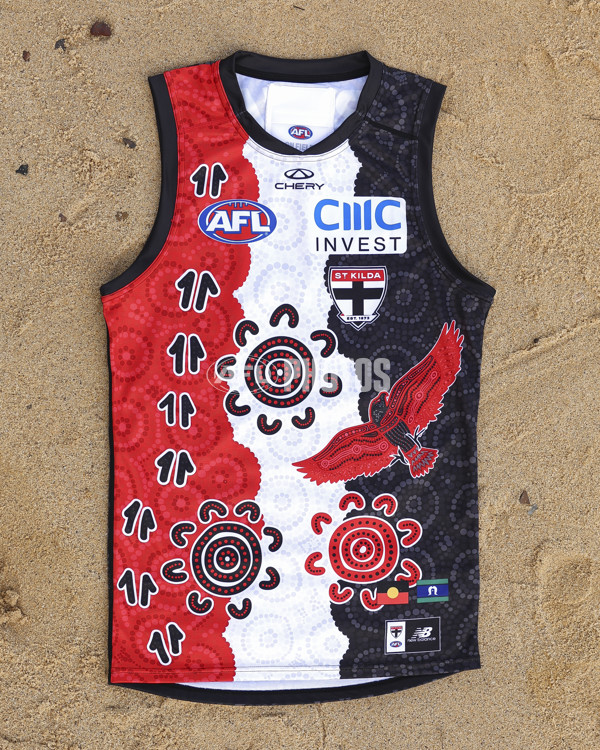 AFL 2025 Media - St Kilda Indigenous Guernsey - A-59451231