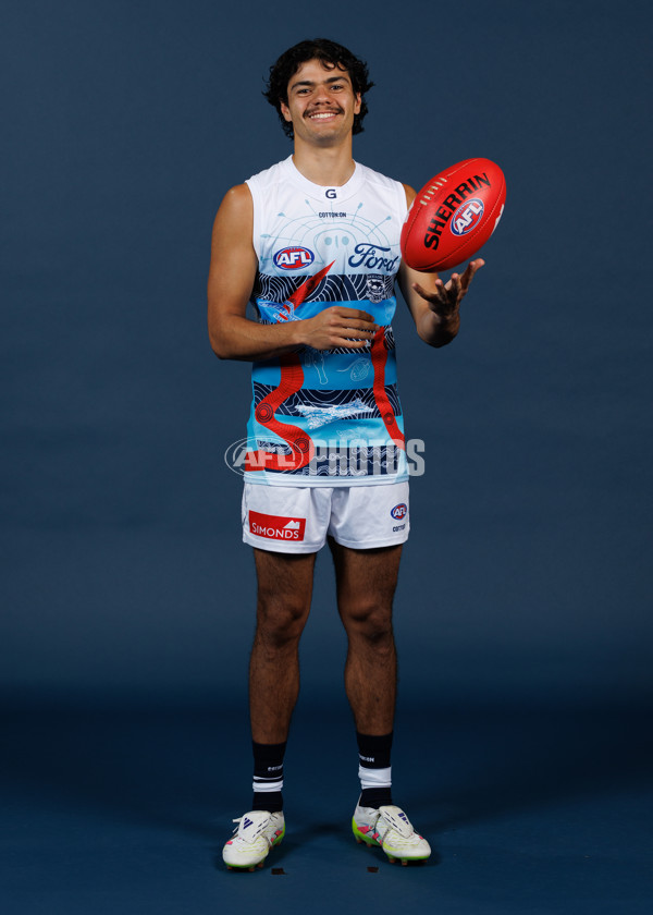 AFL 2025 Media - Geelong Indigenous Guernsey - A-59451835