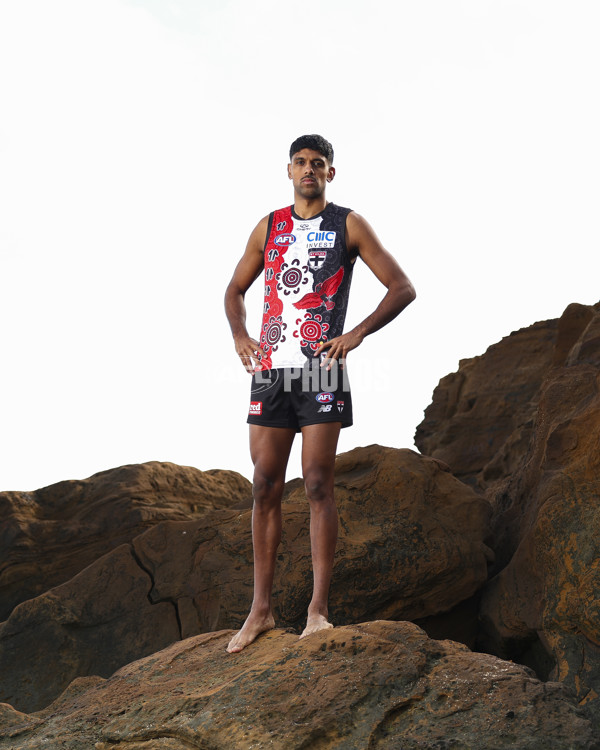AFL 2025 Media - St Kilda Indigenous Guernsey - A-59451837
